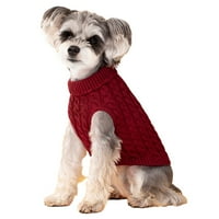 Džemper za kućne ljubimce Dizajn kućnih ljubimaca Udobni toplinski psi mačke Zimski džemper prsluk ljubimac