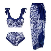 Dyegold Womens kupaći kostim sa odgovarajućim poklopcem cvjetnim kupaćim kostimima i kupaćim koševima