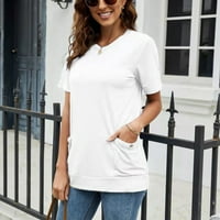 Majice za žene Grafički trendy modni ljetni casual labav kratki rukav Pullove pulovene bluze majica