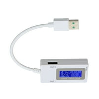 Mjerač snage, digitalni prikaz Mini 4-30V napon prijenosni USB tester za notebook računare