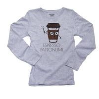 Espresso Patronum - Čarobna kupa kafe ženska majica dugih rukava