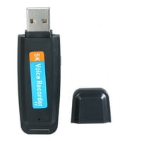 AIBECY Mini prijenosni USB diktafon Punjivi u-diskovni recorder Jedno dugme za snimanje za snimanje
