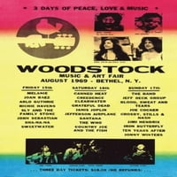 Woodstock Line gore Poster