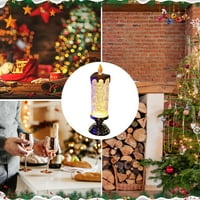 Aousin Bezbedno svjetlo za božićne svijeće LED svjetiljke za kristalno svijeće