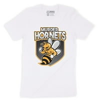 Funkcija - Murder Hornets Mom Logo Majica Grafički tee Muške žene Žene Unise Wasp Bee's Asian America