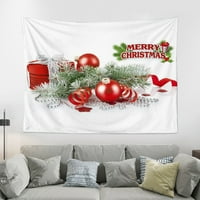 Božićna tapiserija, božićna tapiserija zid viseći kućni dekor, zidni viseći dekor tapiserija za spavaću