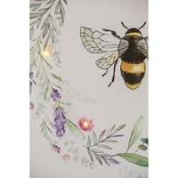 Canvas zidni dekor, 16 W 20 H, pčela, 16 '' 1,5 '' 20 ''