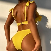 Ženski plus veličina kupaći komimizi s kupaćim kostima Bikini Retro kupaći kupaći kostim nove proljeće