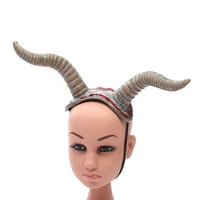 Rnemite-Amo Noć vještica! Simulacija Horna traka za glavu ovčji rog Horp Cosplay Horn Traka za Halloween