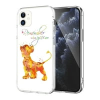 Cartoon Telefon Case kompatibilan za iPhone 12min Pro Pro XS XR Plus Shootofofofot Cover Covercolor