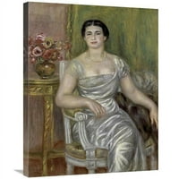 u portretu poemesa Alice Valliere Art Print - Pierre-Auguste Renoir