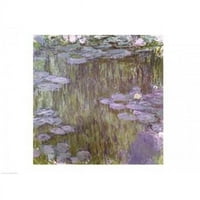 Nympheas na Giverny Poster Print Claude Monetom - In. - Veliki