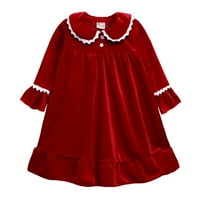 Godderr Todder Kid Baby Girls Pidžama Dress Gumb SOLD Collect Prozračna noćna odjeća