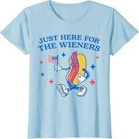 Ovdje sam za Wieners Funny Četvrti majicu