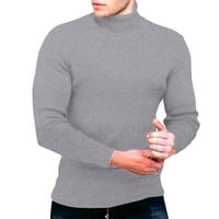 Muška majica modni pamučni sportovi ffitness na otvorenom čvrste majice dugih rukava za muškarce