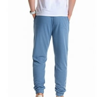 Kayannuo pantalone za žene Trendy ponude muškarci i žene mogu nositi pune boje nacrtača za jogging plave