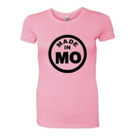 Pleasemetees Ženski od rođenih u Missouri MO Logo naljepnica HQ Tee