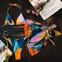 Ženska kupaći kostimi Swimress kravata sa prikrivanjem od suknje od plaže kupaći kostimi za žene Tankini