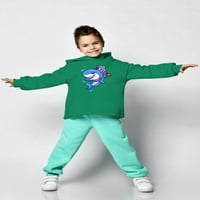 Cool Shark W Jetpack Hoodie Toddler -Image by Shutterstock, Toddler