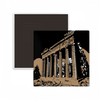 Grčki Akropolj Atinski drevni kvadrat CERACS Frižider Magnet održava memento
