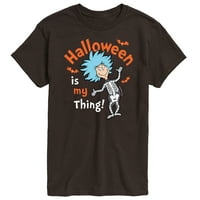 Dr Seuss - Halloween je moja stvar - mušku grafičku majicu kratkih rukava