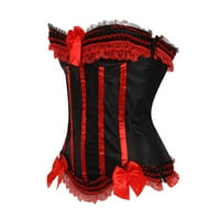 Viadha Plus size Korze za žene Crnim bustir donje rublje za haljinu za Noć vještica Bustier Top Gothic