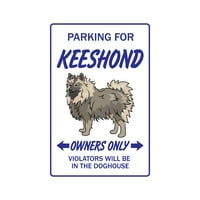 Aluminijski znak psa PET Parking za parkiranje Put aluminijski znakovi veterinarski uzgajivač