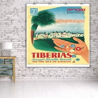 Tiberias Vintage Poster Izrael C