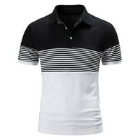 Golf polo majica za muškarce Regular-Fit pamučne polo majice kratki rukav ljetni casual vlagu Wicking