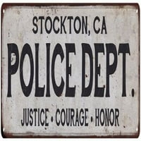 CA policijska odjela. Početna Dekor Metalni znak Poklon 106180012053