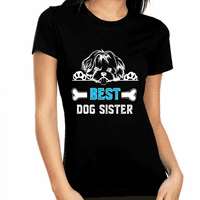 Najbolja sestrinska majica za žene za žene i tinejdžere - sestra Grovna majica