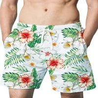 HAITE muške ljetne hlače za kratke hlače za plažu kratke hlače visoki struk kupaći konus za odmor za
