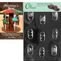 Cybrtayd HOUMS ASSort Chocolate Candy kalup sa uputstvima za upute za upute za vođenje naših čokolade