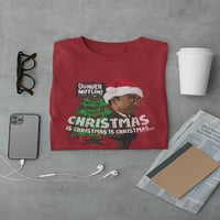 Božić je majica za božićnu kancelariju, ured, muški x-veliki