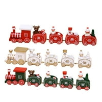 Božićni smowman medved model modela Desktop Ornament Kids Toy Xmas Holiday Day