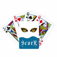 Cartoon Animal Cat Dekoracija očiju Ocjena pokera Igračka kartica Inde