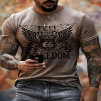 Muške grafičke majice Novelty Grafički grafički ruti majice sa hladnim dizajnom