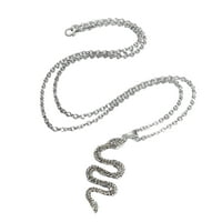 Žene Jednostavni privjesak za zmiju Zlatni lančani ogrlica sa zlatnim lancem