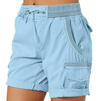 Ležerne kratke hlače za žene Cargo Ljeto Loobavinsko planinarenje Bermuda sa pantalonama iz džepa