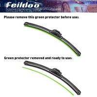 Feildoo 20 + 19 oštrice brisača vjetrobranskog stakla Fit za Chevrolet Metro + Premium hibridna zamjena