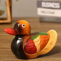 Laideyi mandarinske patke figurice životinjski umjetnički ukrasi za ured mandarinske patke ukras šareni