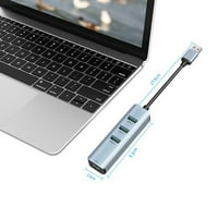 Ethernet sa USB 3. Hub velikom brzinom, Multi USB port Expander za laptop PC