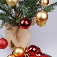 Welling Božićna lopta Viseće bauble novogodišnje Vjenčanje Kućno dekoracija stabla