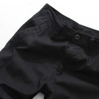 Lydiaunistar Muške duge hlače Muški čvrsti multi-džepni opterećeni kombinezon na otvorenom ležerne hlače