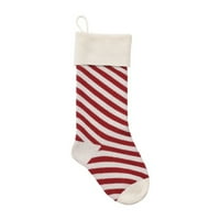Veki Božićni ukrasi Božićne čarape poklon torba Dječji bomboni zatvoreni božićni čarapi poklon za pletenje