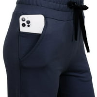 Clearsance Tergo hlače Žene Povratne labave ležerne hlače Yoga široka noga mornarice xxxxxl