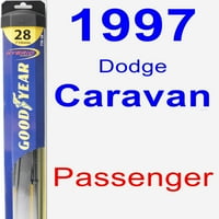 Dodge karavanska brisača za brisanje putnika - Hybrid