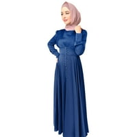 Ženska haljina Ležerne prilike sa punim haljinama Rukovaonica u baruta Abaya Arap Kaftan haljina