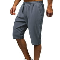 Idoravan muški casual čvrste fitness kratke hlače Elastični struk Brze sušenje Sportske hlače