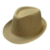 DrpGunly kape za žene, retro jazz šešir Soild Britanska sunčana šešir Travel šešir, ženski šeširi i
